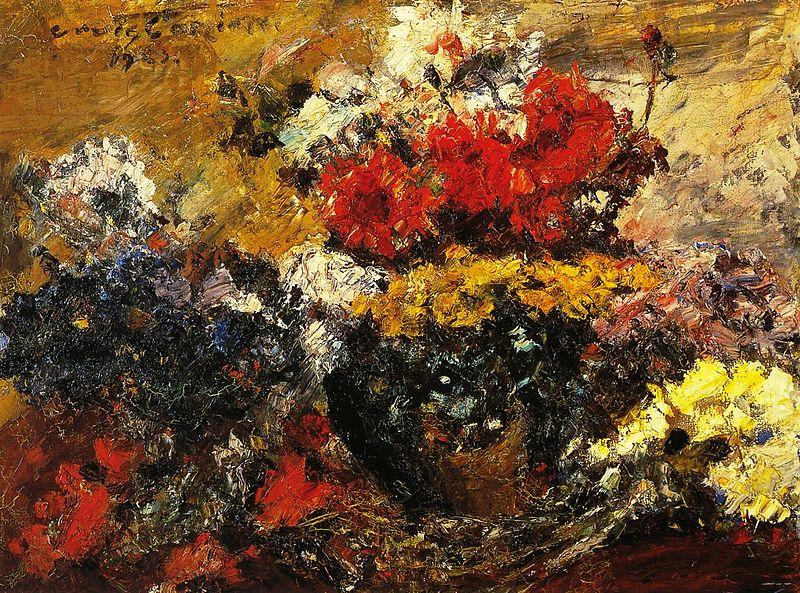 Lovis Corinth Herbstblumen china oil painting image